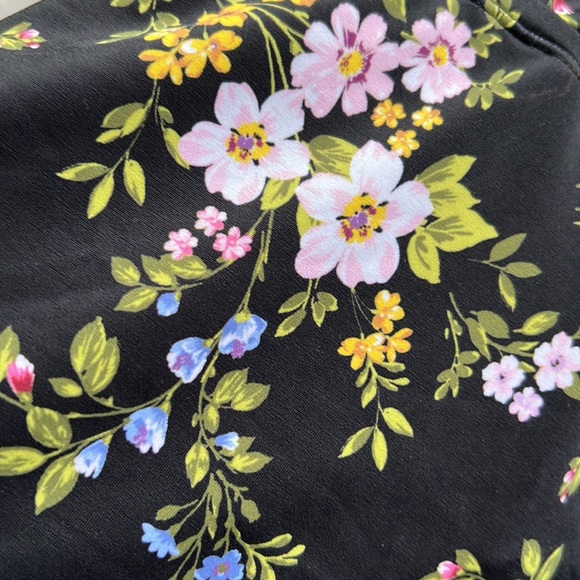 Beach Betty by Miracle Brands Slimming Control One Piece Swimsuit - Black Floral - Picture 5 of 5